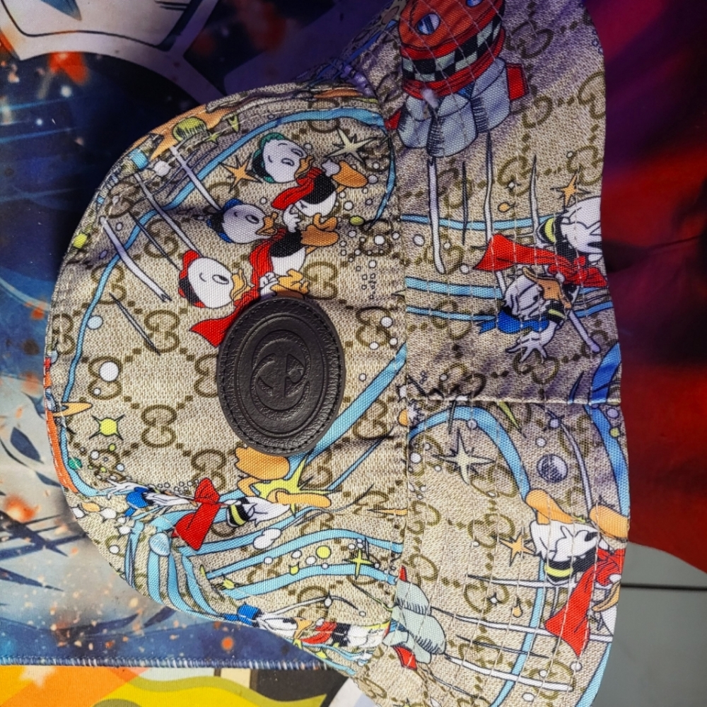 Gucci x disney bucket hat collaboration mickey